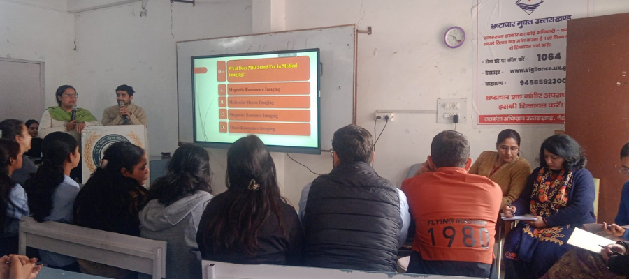 Inter-Department GK Competition in Dehradun