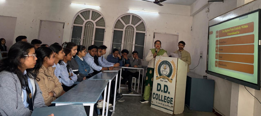 Inter-Department GK Competition in Dehradun