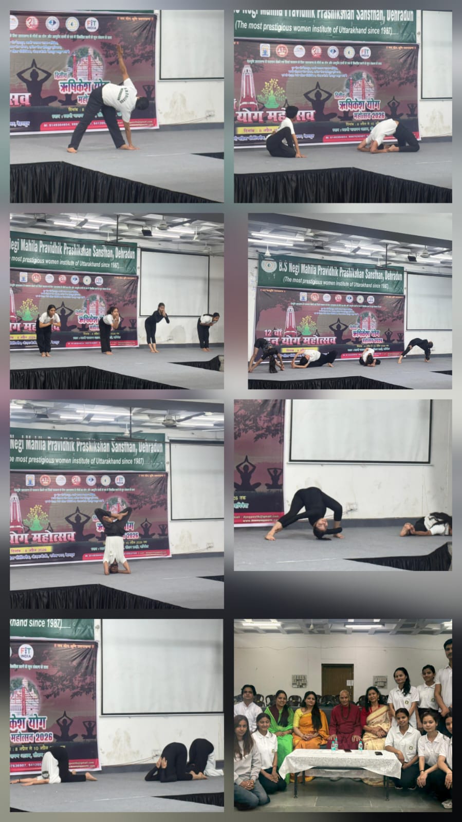 Students Shine with Outstanding Performance at Doon Yoga Festival