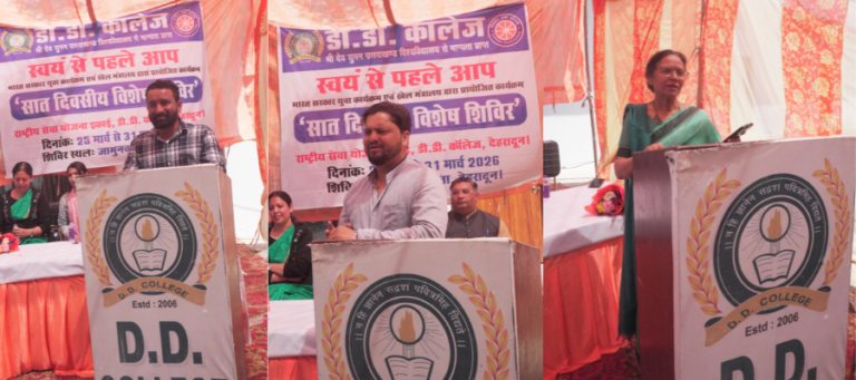 Seven Day Special Camp Day 1st in Dehradun