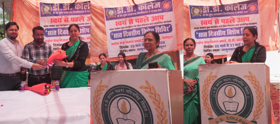 Seven Day Special Camp Day 1st in Dehradun