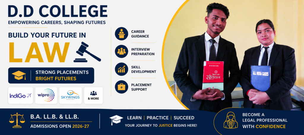 Best B.A. LL.B. & LL.B. Admissions Open 2026-27 in Dehradun